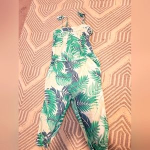 Janie & Jack Girls palm tree jumper. Size 18-24mo